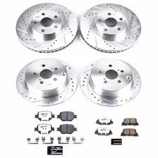 Front and Rear Z26 STREET BRAKE KIT for Scion tC image 2