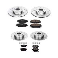 Front and Rear Z23 EVOLUTION BRAKE KIT for Honda Accord image 2