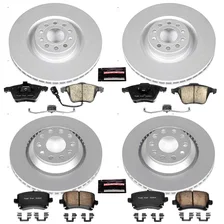 Front and Rear Z23 COATED BRAKE KIT for Volkswagen image 2