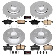 Front and Rear Z23 COATED BRAKE KIT for Audi A4 Quattro image 2