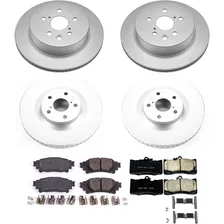 Front and Rear Z17 COATED BRAKE KIT for Lexus IS350 image 2