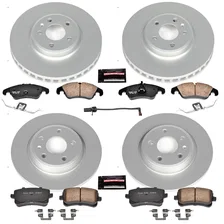 Front and Rear Z23 COATED BRAKE KIT for Audi image 2