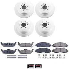 Front and Rear Z17 COATED BRAKE KIT for Dodge Dakota image 2