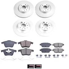 Front and Rear Z17 COATED BRAKE KIT for Mazda 6 image 2