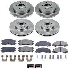 Front and Rear AUTOSPECIALTY BRAKE KIT for Buick image 2