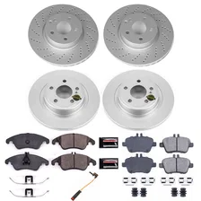 Front and Rear Z23 COATED BRAKE KIT for Mercedes-Benz image 2