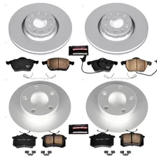 Front and Rear Z23 COATED BRAKE KIT for Audi A6 image 2