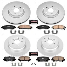 Front and Rear Z17 COATED BRAKE KIT for Honda Pilot image 2