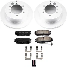Rear Z17 COATED BRAKE KIT for Mitsubishi Montero image 2