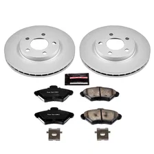 Front Z17 COATED BRAKE KIT for Ford Mustang image 2