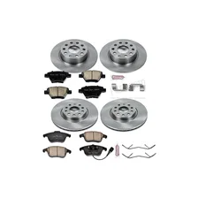 Front and Rear AUTOSPECIALTY BRAKE KIT for Volkswagen Passat image 2
