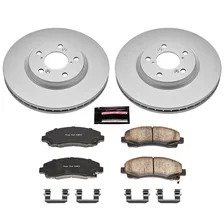 Front Z17 COATED BRAKE KIT for Honda Ridgeline image 2