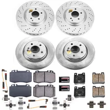 Front and Rear Z23 COATED BRAKE KIT for Mercedes-Benz C32 AMG image 2