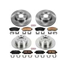 Front and Rear AUTOSPECIALTY BRAKE KIT for Nissan Sentra image 2