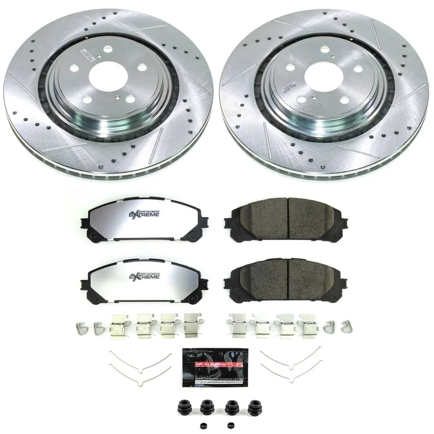 Front Z36 TRUCK/TOW BRAKE KIT for Toyota Highlander