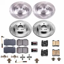Front and Rear AUTOSPECIALTY BRAKE KIT for Mercedes-Benz CLK500 image 2