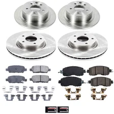 Front and Rear AUTOSPECIALTY BRAKE KIT for Nissan Altima image 2