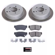 Rear SEMI-COATED ROTOR KIT image 1