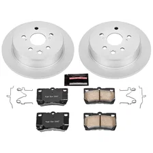 Rear Z17 COATED BRAKE KIT for Lexus IS250 image 2