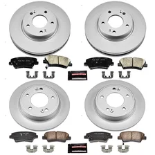 Front and Rear Z17 COATED BRAKE KIT for Hyundai image 2