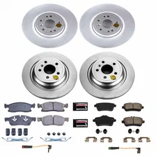 Front and Rear Z23 COATED BRAKE KIT for Mercedes-Benz GLE350 image 2