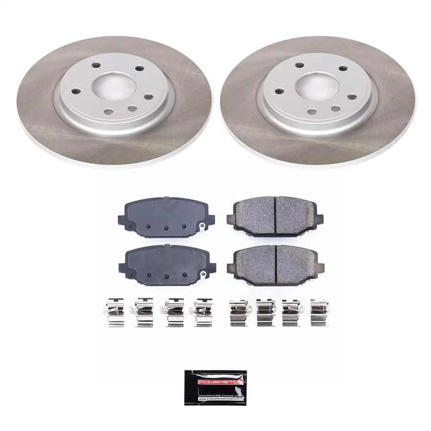 Rear SEMI-COATED ROTOR KIT