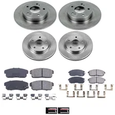 Front and Rear AUTOSPECIALTY BRAKE KIT for INFINITI I30 image 2