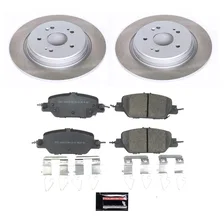 Rear SEMI-COATED ROTOR KIT for Honda CR-V image 1