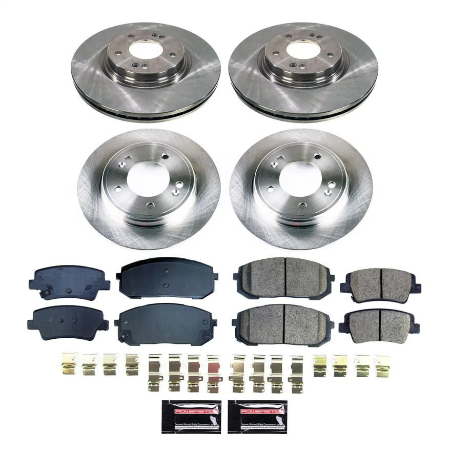 Front and Rear AUTOSPECIALTY BRAKE KIT for Hyundai Elantra