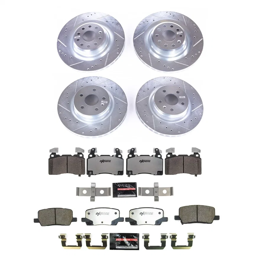 Front and Rear Z26 STREET BRAKE KIT for Tesla