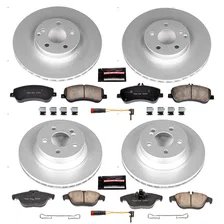 Front and Rear Z23 COATED BRAKE KIT for Mercedes-Benz image 2