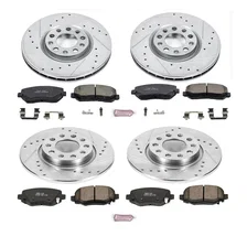 Front and Rear Z23 EVOLUTION BRAKE KIT for Chrysler 200 image 2