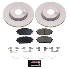 Front Z17 COATED BRAKE KIT for Mazda 3 image 1