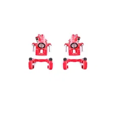 Rear RED CALIPER PAIR W/BRKT image 2