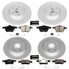 Front and Rear Z23 COATED BRAKE KIT for Volvo image 2