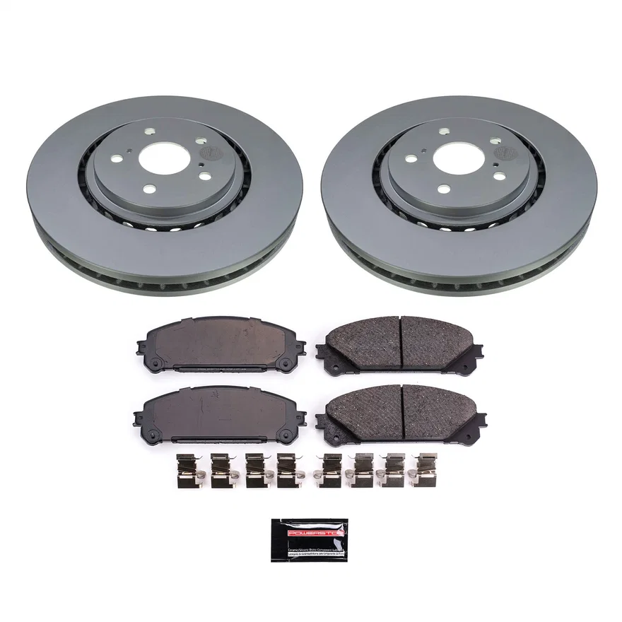Front Z17 COATED BRAKE KIT for Toyota