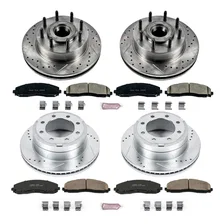 Front and Rear Z23 EVOLUTION BRAKE KIT for Ford image 2