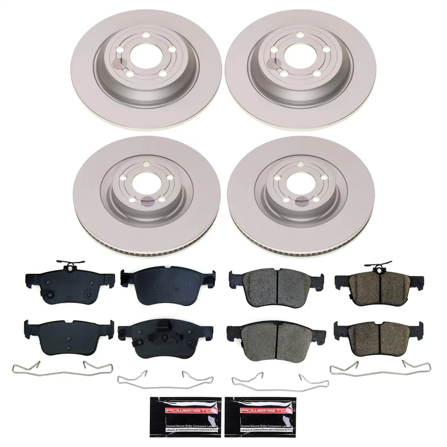 Front and Rear Z17 COATED BRAKE KIT for Ford