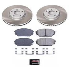 Front SEMI-COATED ROTOR KIT for Hyundai Veracruz image 1