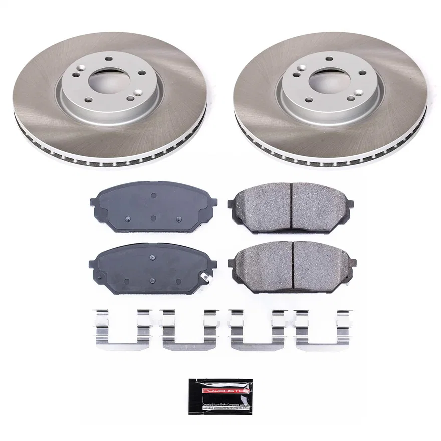 Front SEMI-COATED ROTOR KIT for Hyundai Veracruz