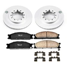 Front Z17 COATED BRAKE KIT for Nissan Frontier image 2
