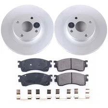 Front Z17 COATED BRAKE KIT for Mazda Protege image 2