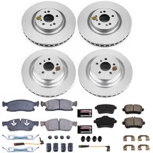 Front and Rear Z23 COATED BRAKE KIT for Mercedes-Benz image 2