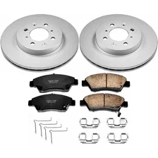 Front Z17 COATED BRAKE KIT for Honda Civic image 2