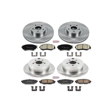 Front and Rear AUTOSPECIALTY BRAKE KIT for Subaru image 2