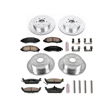 Front and Rear Z23 EVOLUTION BRAKE KIT for Dodge Dakota image 2