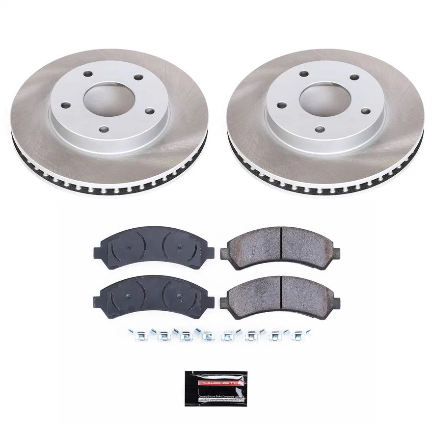 Front SEMI-COATED ROTOR KIT