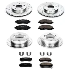 Front and Rear Z23 EVOLUTION BRAKE KIT for Nissan image 2
