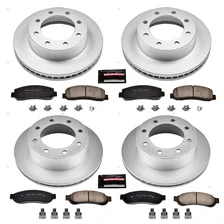 Front and Rear Z17 COATED BRAKE KIT for Ford image 2