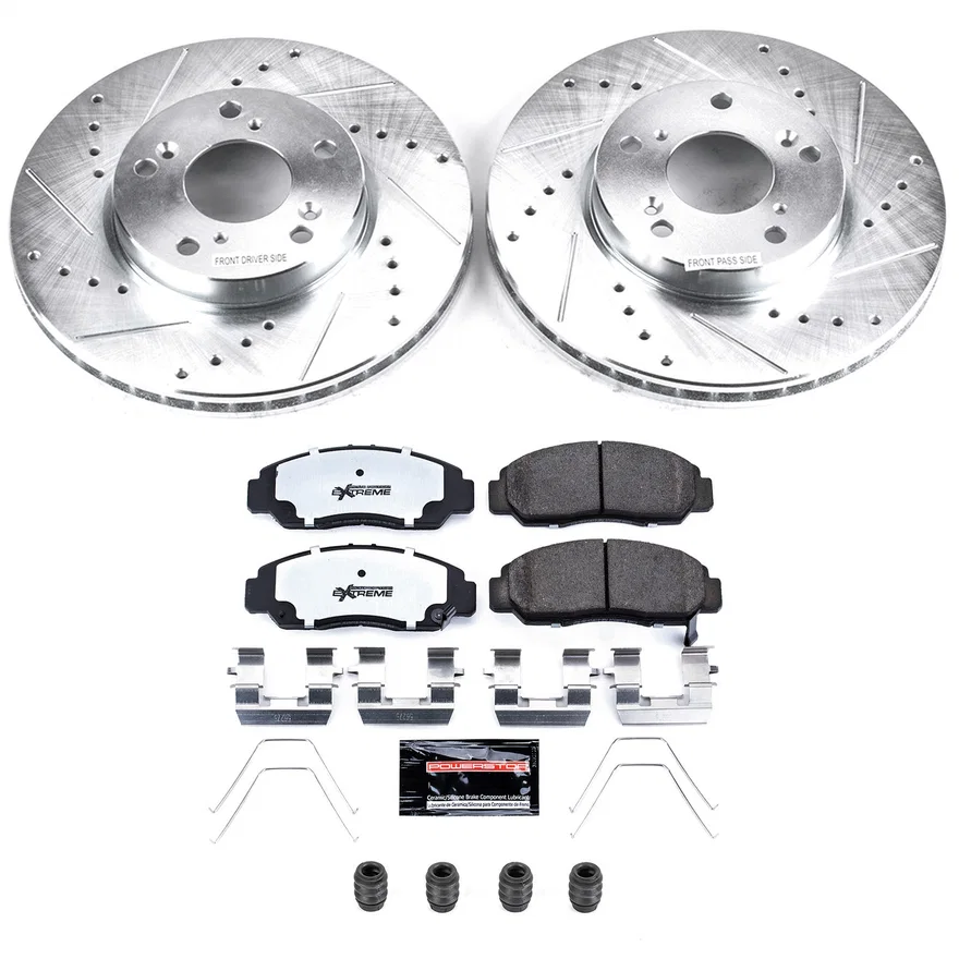 Front Z26 STREET BRAKE KIT for Honda Civic